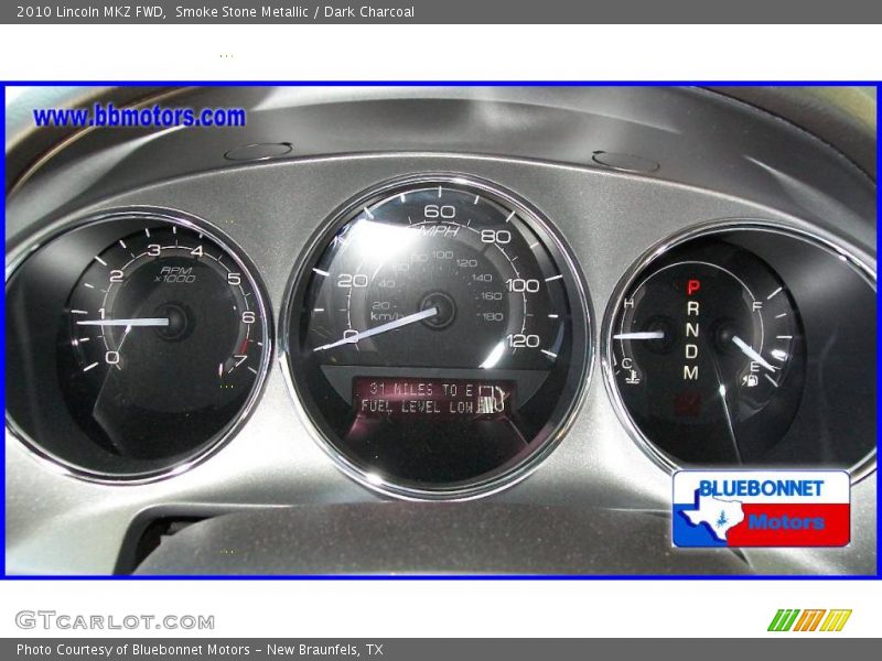 Smoke Stone Metallic / Dark Charcoal 2010 Lincoln MKZ FWD