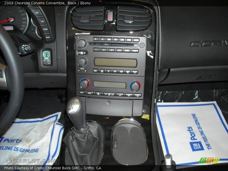 Black / Ebony 2009 Chevrolet Corvette Convertible