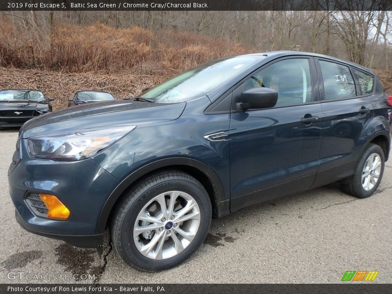 Baltic Sea Green / Chromite Gray/Charcoal Black 2019 Ford Escape S