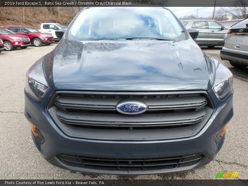 Baltic Sea Green / Chromite Gray/Charcoal Black 2019 Ford Escape S