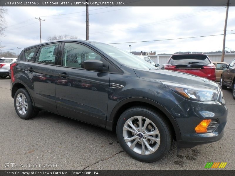 Baltic Sea Green / Chromite Gray/Charcoal Black 2019 Ford Escape S