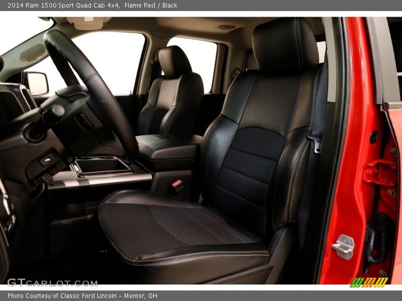 Flame Red / Black 2014 Ram 1500 Sport Quad Cab 4x4