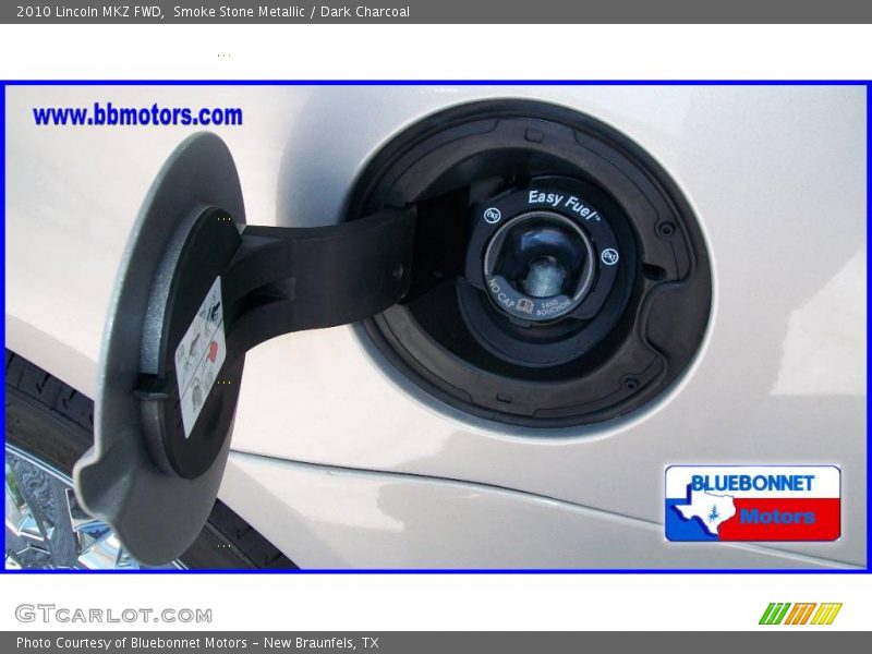Smoke Stone Metallic / Dark Charcoal 2010 Lincoln MKZ FWD