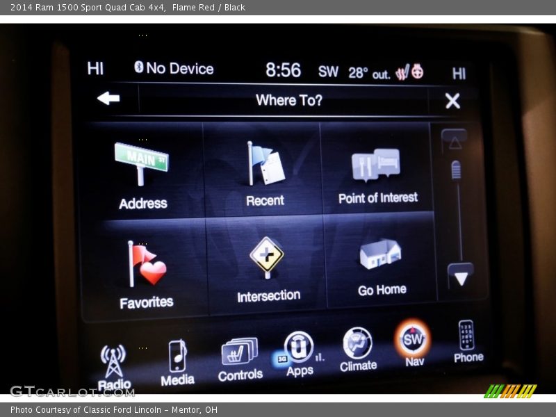 Flame Red / Black 2014 Ram 1500 Sport Quad Cab 4x4