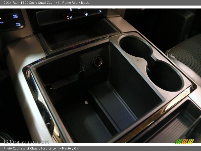 Flame Red / Black 2014 Ram 1500 Sport Quad Cab 4x4