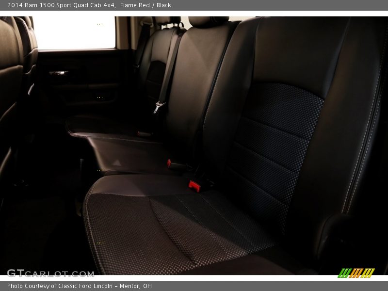 Flame Red / Black 2014 Ram 1500 Sport Quad Cab 4x4