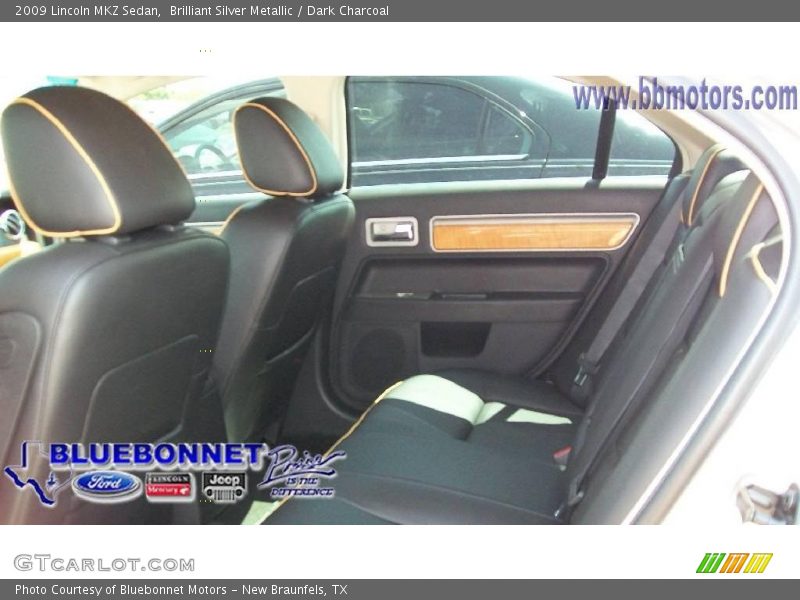 Brilliant Silver Metallic / Dark Charcoal 2009 Lincoln MKZ Sedan