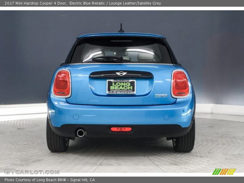 Electric Blue Metallic / Lounge Leather/Satellite Grey 2017 Mini Hardtop Cooper 4 Door