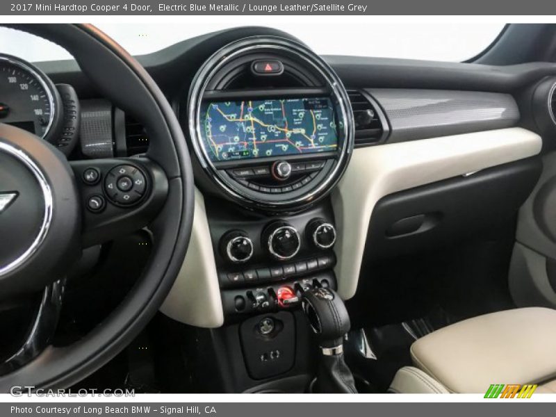 Electric Blue Metallic / Lounge Leather/Satellite Grey 2017 Mini Hardtop Cooper 4 Door
