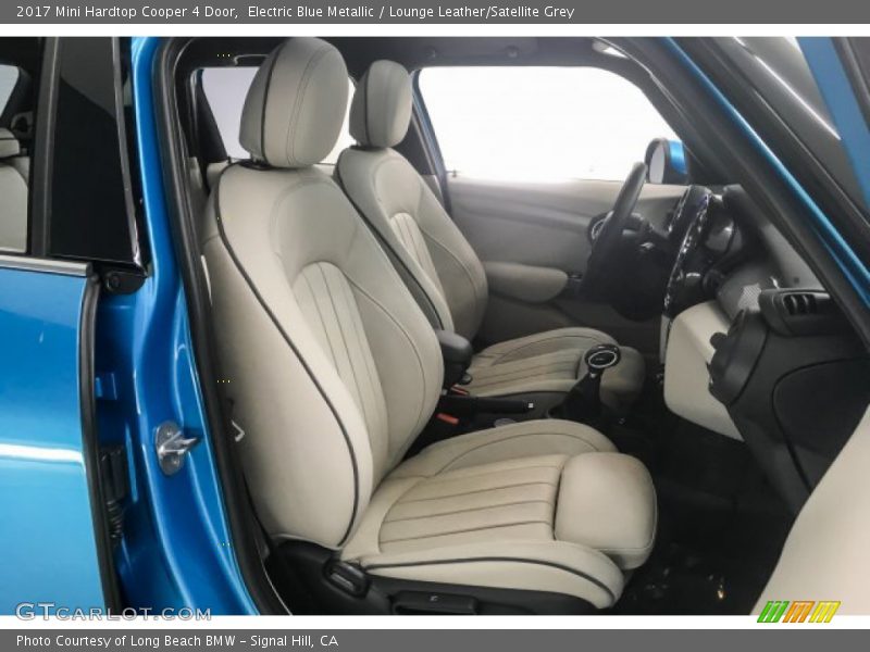 Electric Blue Metallic / Lounge Leather/Satellite Grey 2017 Mini Hardtop Cooper 4 Door