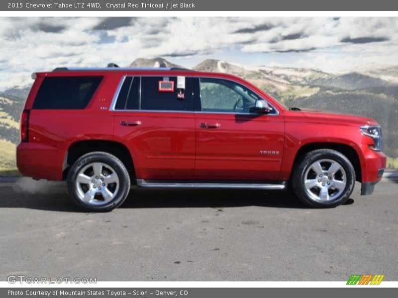 Crystal Red Tintcoat / Jet Black 2015 Chevrolet Tahoe LTZ 4WD