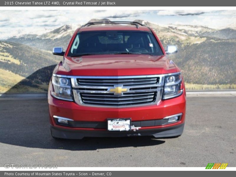 Crystal Red Tintcoat / Jet Black 2015 Chevrolet Tahoe LTZ 4WD