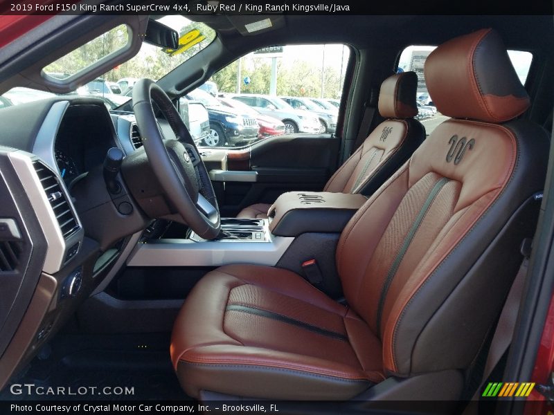 Ruby Red / King Ranch Kingsville/Java 2019 Ford F150 King Ranch SuperCrew 4x4