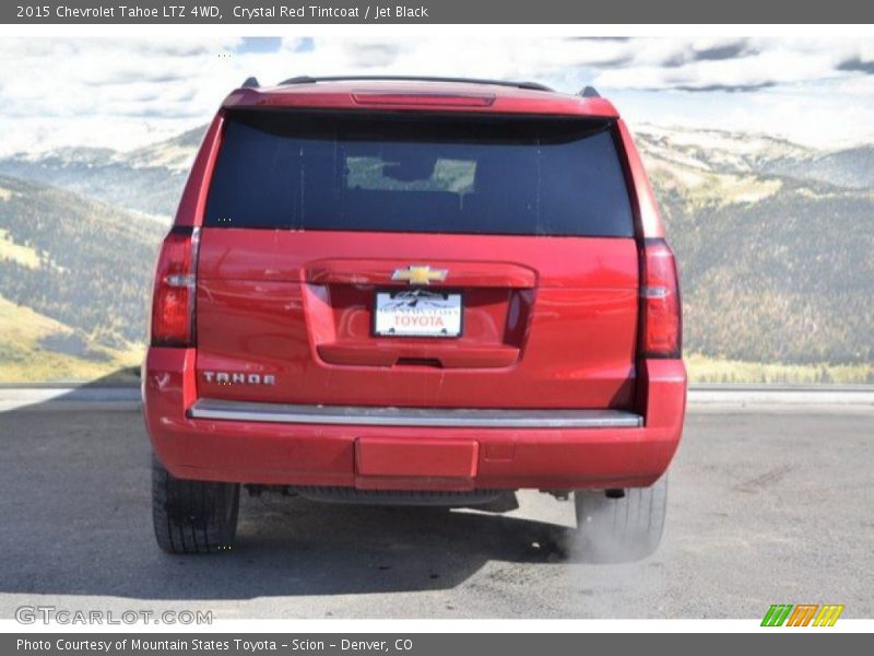 Crystal Red Tintcoat / Jet Black 2015 Chevrolet Tahoe LTZ 4WD