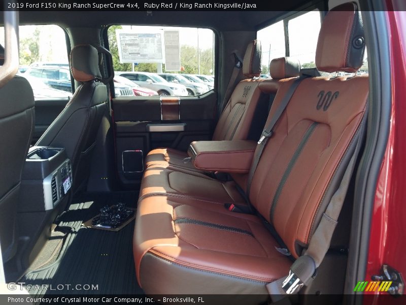 Ruby Red / King Ranch Kingsville/Java 2019 Ford F150 King Ranch SuperCrew 4x4