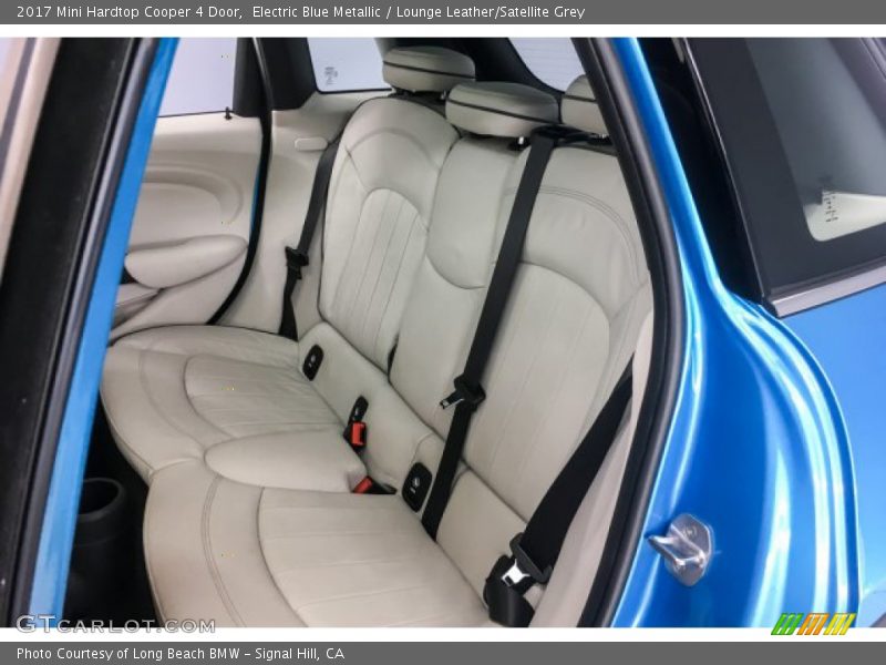 Electric Blue Metallic / Lounge Leather/Satellite Grey 2017 Mini Hardtop Cooper 4 Door