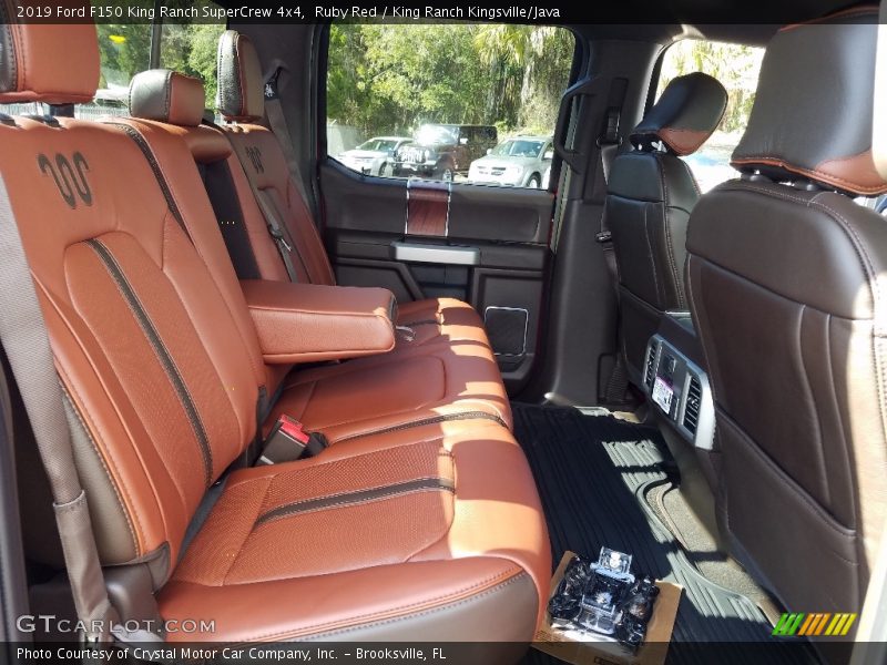 Ruby Red / King Ranch Kingsville/Java 2019 Ford F150 King Ranch SuperCrew 4x4