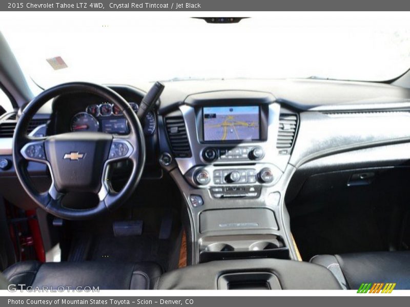 Crystal Red Tintcoat / Jet Black 2015 Chevrolet Tahoe LTZ 4WD