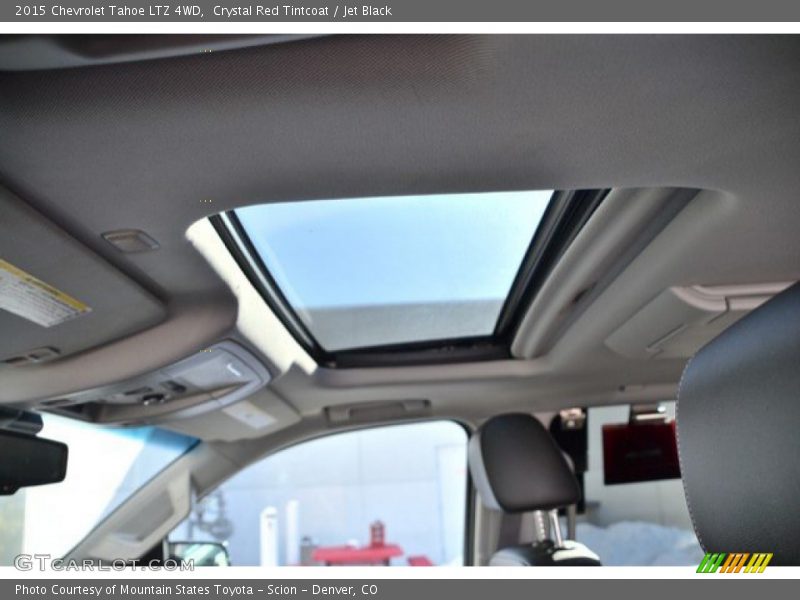 Crystal Red Tintcoat / Jet Black 2015 Chevrolet Tahoe LTZ 4WD