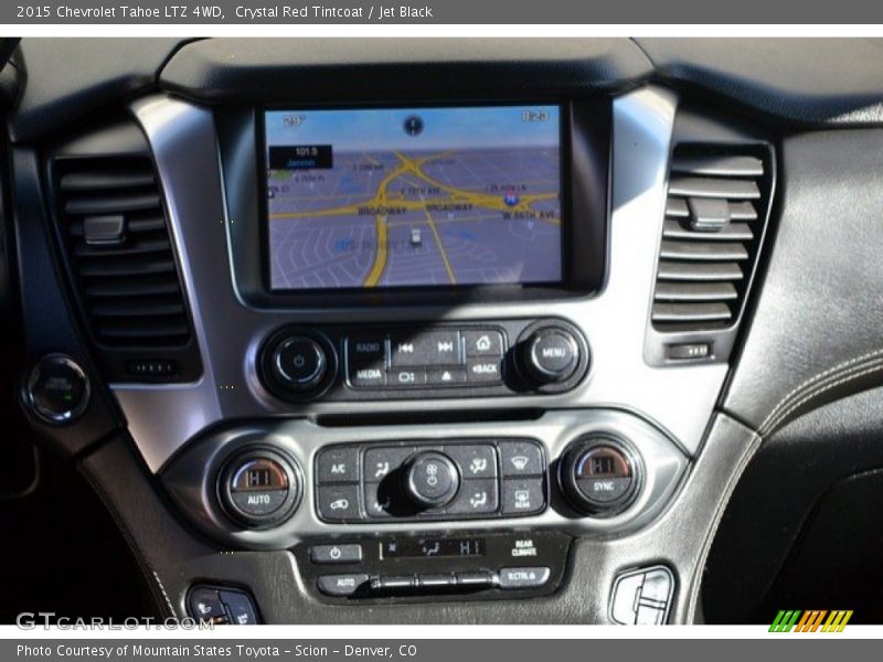 Crystal Red Tintcoat / Jet Black 2015 Chevrolet Tahoe LTZ 4WD