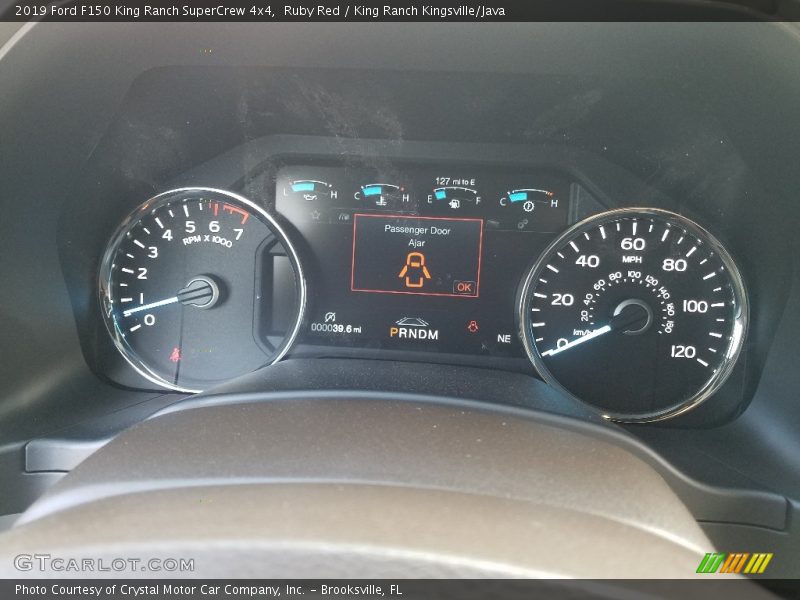 Ruby Red / King Ranch Kingsville/Java 2019 Ford F150 King Ranch SuperCrew 4x4