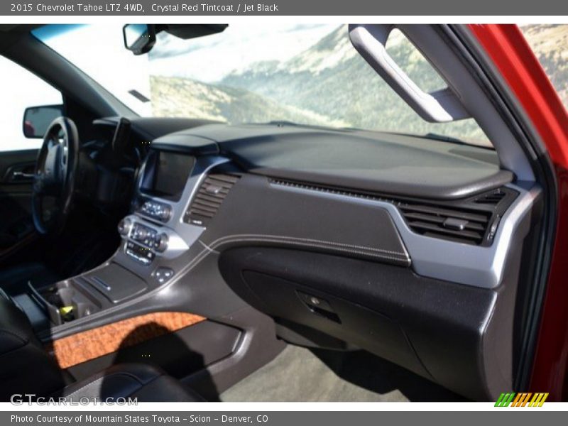 Crystal Red Tintcoat / Jet Black 2015 Chevrolet Tahoe LTZ 4WD