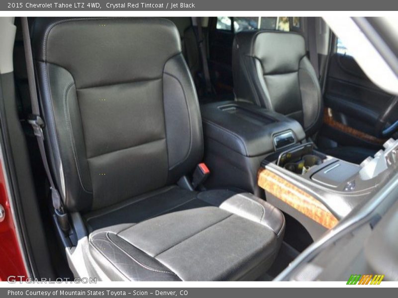 Crystal Red Tintcoat / Jet Black 2015 Chevrolet Tahoe LTZ 4WD