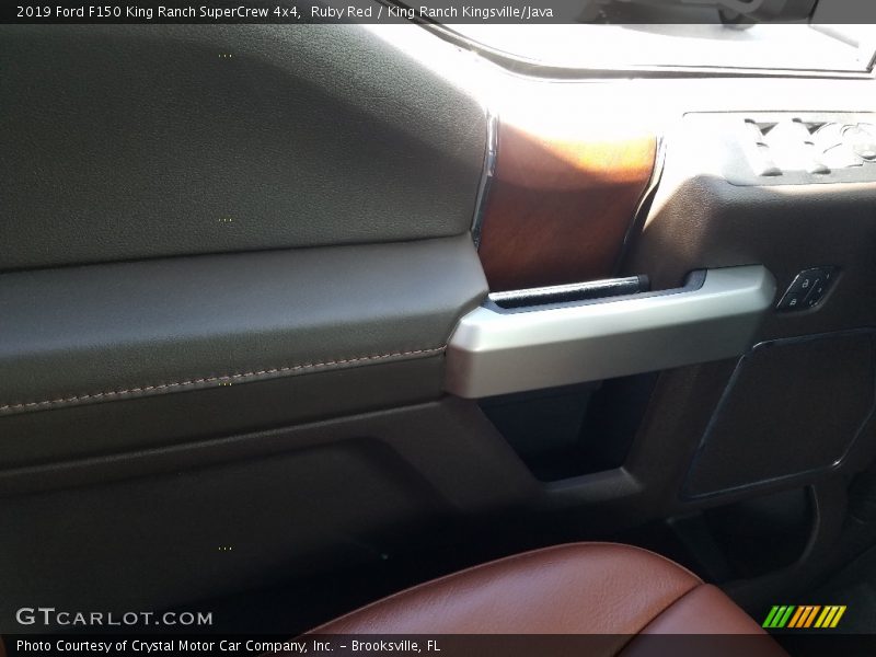 Ruby Red / King Ranch Kingsville/Java 2019 Ford F150 King Ranch SuperCrew 4x4