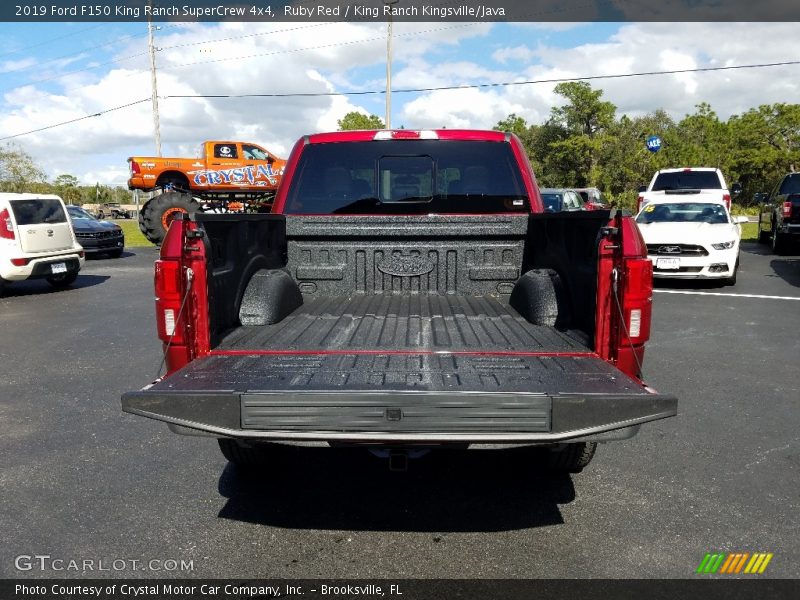 Ruby Red / King Ranch Kingsville/Java 2019 Ford F150 King Ranch SuperCrew 4x4