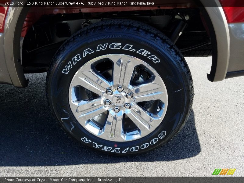 Ruby Red / King Ranch Kingsville/Java 2019 Ford F150 King Ranch SuperCrew 4x4