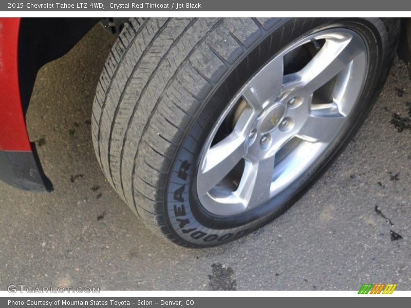 Crystal Red Tintcoat / Jet Black 2015 Chevrolet Tahoe LTZ 4WD