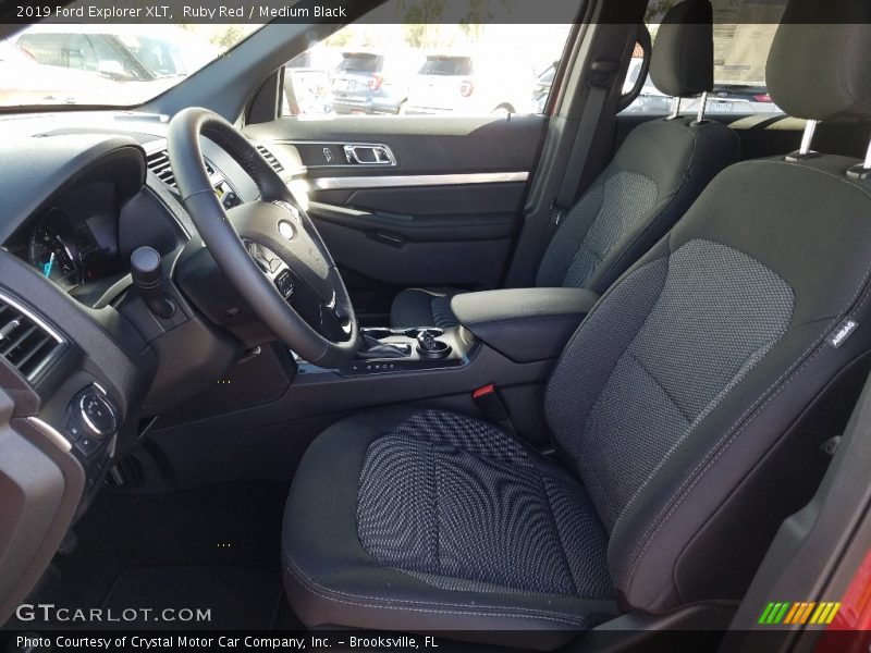 Ruby Red / Medium Black 2019 Ford Explorer XLT