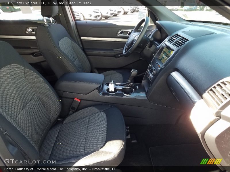 Ruby Red / Medium Black 2019 Ford Explorer XLT