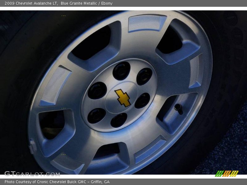 Blue Granite Metallic / Ebony 2009 Chevrolet Avalanche LT