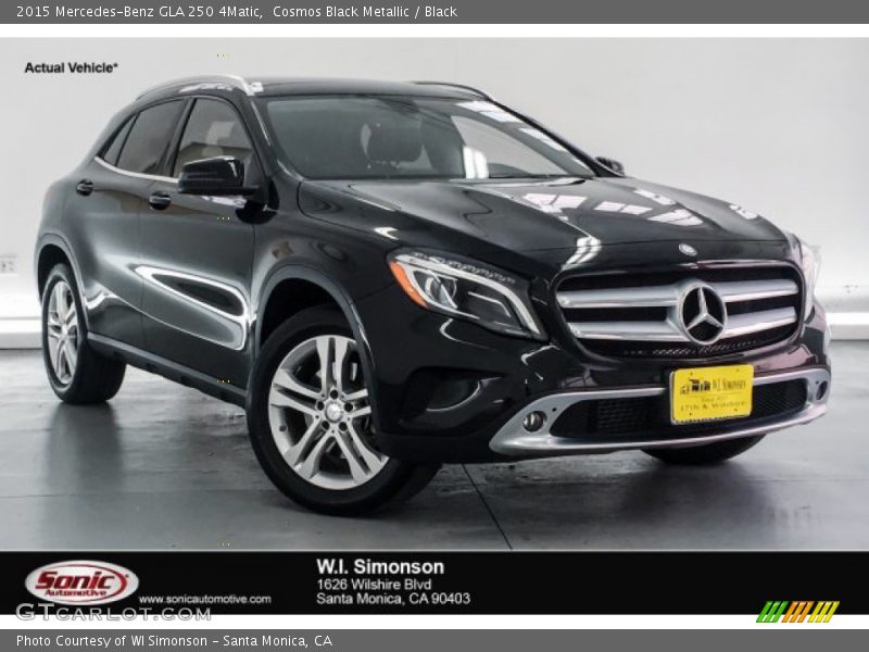 Cosmos Black Metallic / Black 2015 Mercedes-Benz GLA 250 4Matic