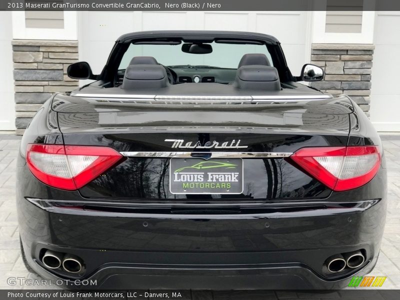 Nero (Black) / Nero 2013 Maserati GranTurismo Convertible GranCabrio