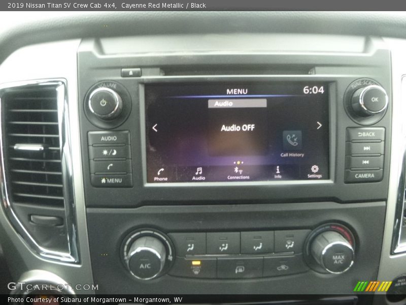 Cayenne Red Metallic / Black 2019 Nissan Titan SV Crew Cab 4x4