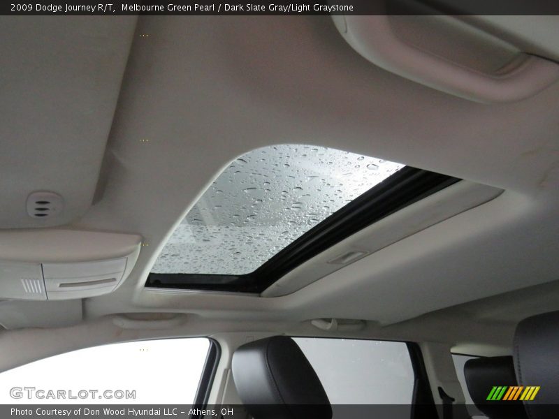 Melbourne Green Pearl / Dark Slate Gray/Light Graystone 2009 Dodge Journey R/T