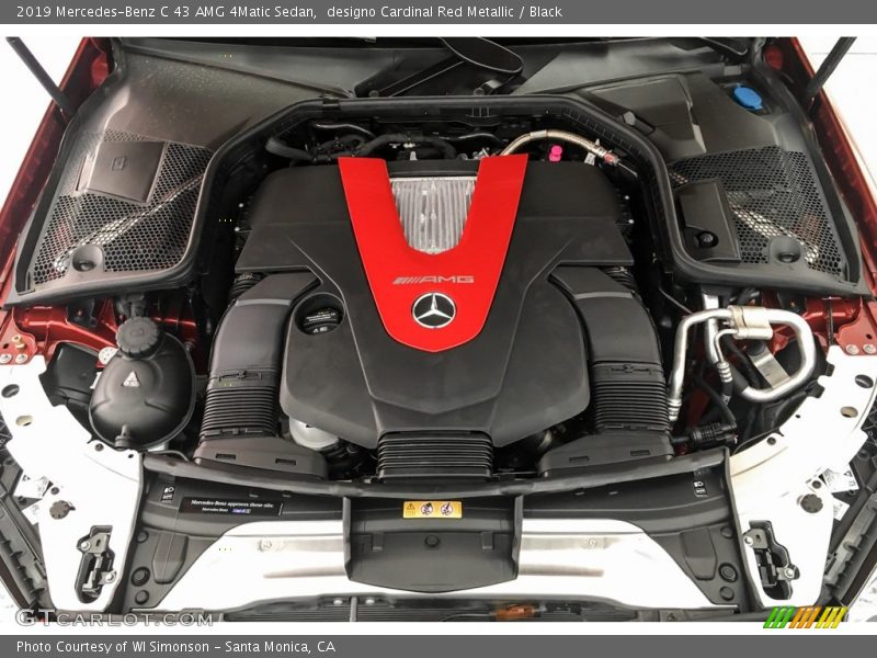  2019 C 43 AMG 4Matic Sedan Engine - 3.0 Liter AMG biturbo DOHC 24-Valve VVT V6