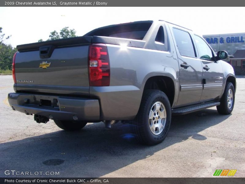 Graystone Metallic / Ebony 2009 Chevrolet Avalanche LS