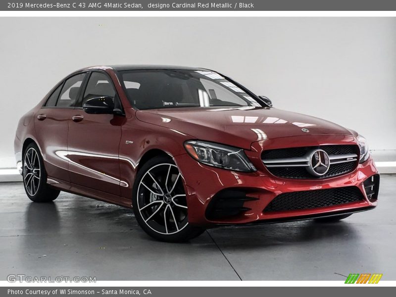 Front 3/4 View of 2019 C 43 AMG 4Matic Sedan