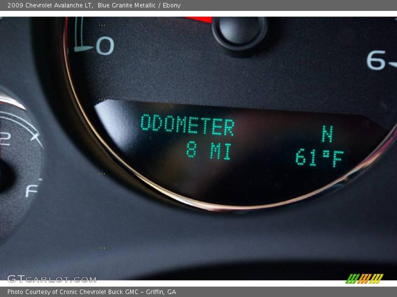 Blue Granite Metallic / Ebony 2009 Chevrolet Avalanche LT