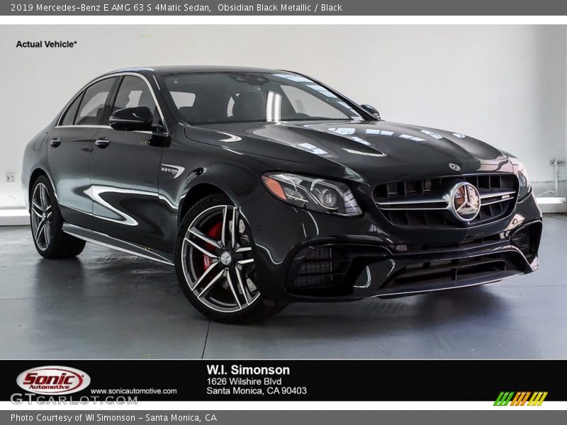 Obsidian Black Metallic / Black 2019 Mercedes-Benz E AMG 63 S 4Matic Sedan