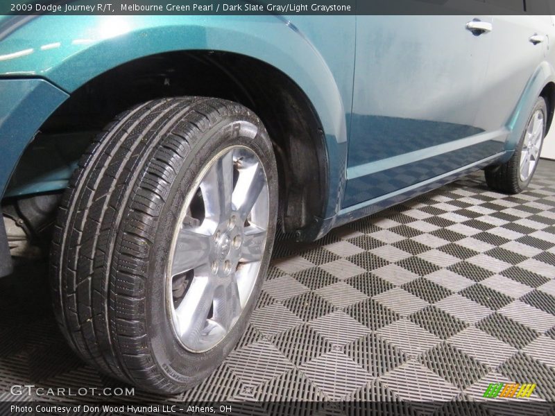 Melbourne Green Pearl / Dark Slate Gray/Light Graystone 2009 Dodge Journey R/T