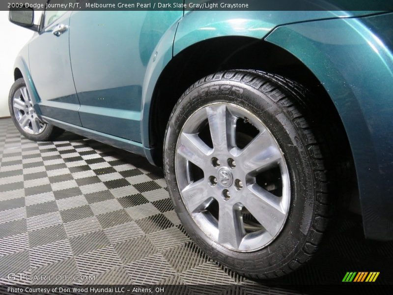 Melbourne Green Pearl / Dark Slate Gray/Light Graystone 2009 Dodge Journey R/T