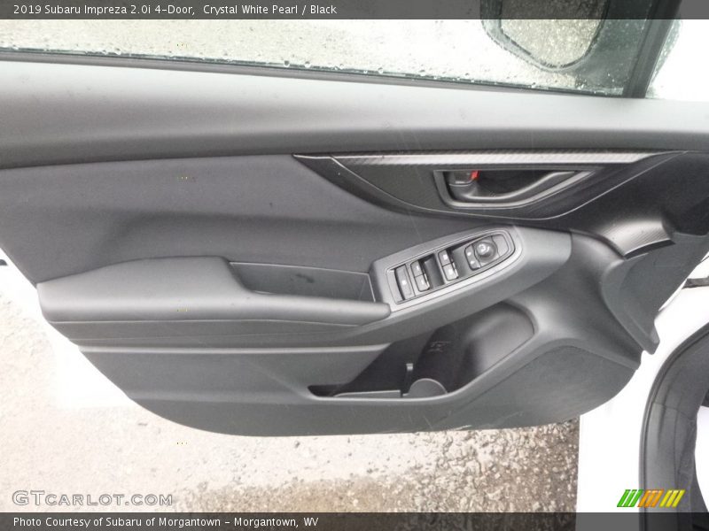 Crystal White Pearl / Black 2019 Subaru Impreza 2.0i 4-Door