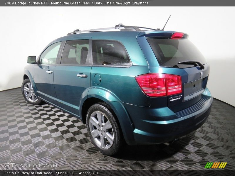 Melbourne Green Pearl / Dark Slate Gray/Light Graystone 2009 Dodge Journey R/T