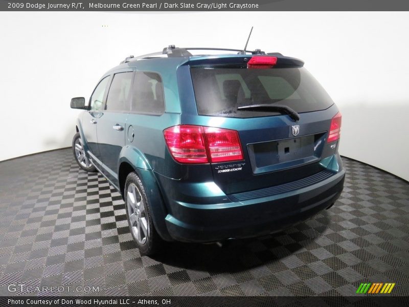 Melbourne Green Pearl / Dark Slate Gray/Light Graystone 2009 Dodge Journey R/T