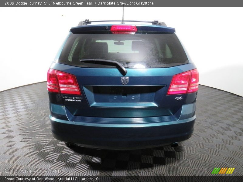 Melbourne Green Pearl / Dark Slate Gray/Light Graystone 2009 Dodge Journey R/T