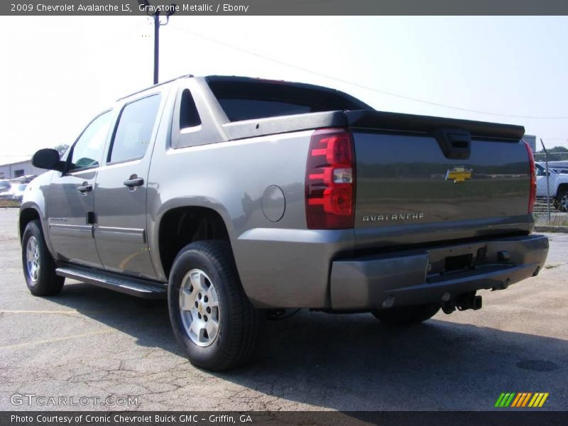 Graystone Metallic / Ebony 2009 Chevrolet Avalanche LS